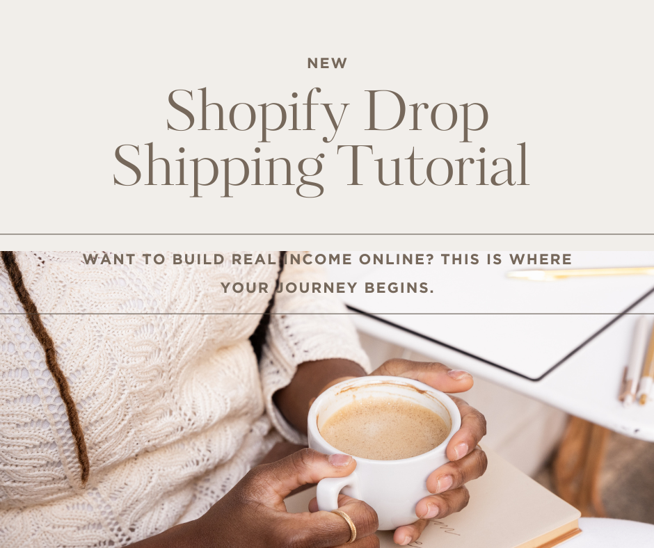 Shopify Drop Shipping Tutorial